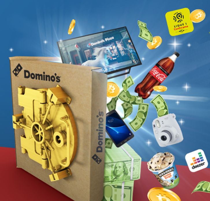 buy dominoes with bitcoin