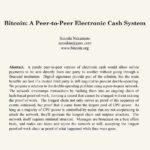 Le white paper de Bitcoin fête ses 11 ans