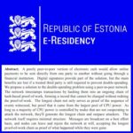 Le white paper de Bitcoin sur un site gouvernemental estonien