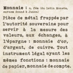 Monnaie-valeur et monnaie-dette