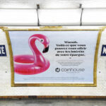 Coinhouse dans le métro parisien
