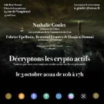 Colloque : Décryptons les cryptoactifs