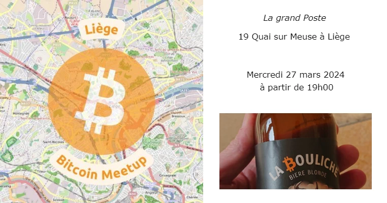 Bitcoin meetup à Liège