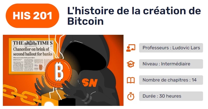 Un cours sur l’histoire de la création de Bitcoin