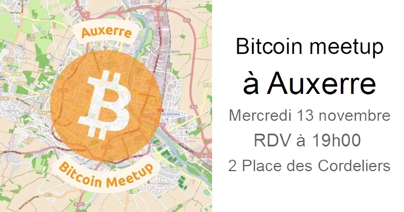 Bitcoin meetup à Auxerre