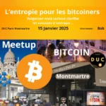 Meetup de Montmartre : L’entropie pour les bitcoiners