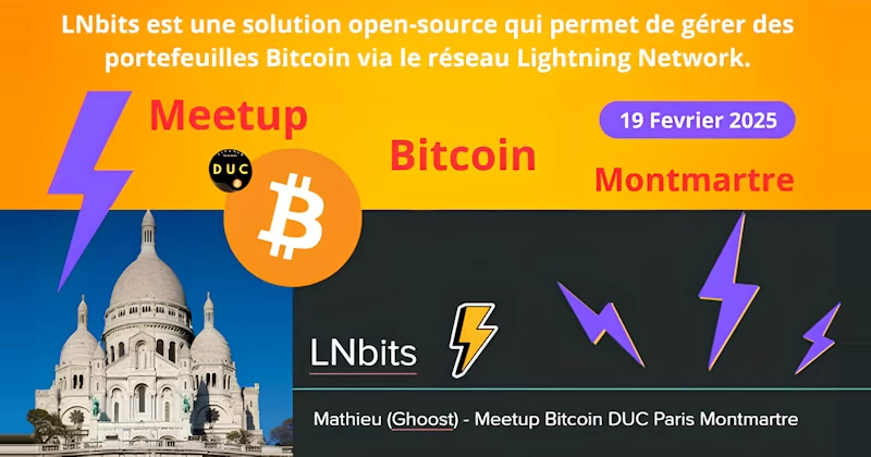 Bitcoin meetup à Montmartre