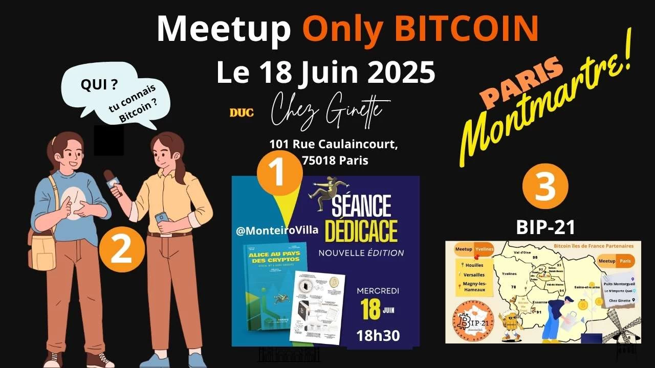 Bitcoin Meetup – PARIS Montmartre