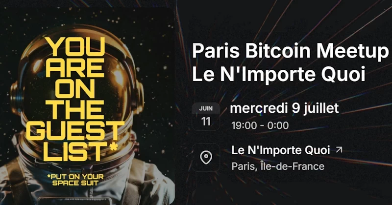 Paris Bitcoin Meetup – Le N’Importe Quoi