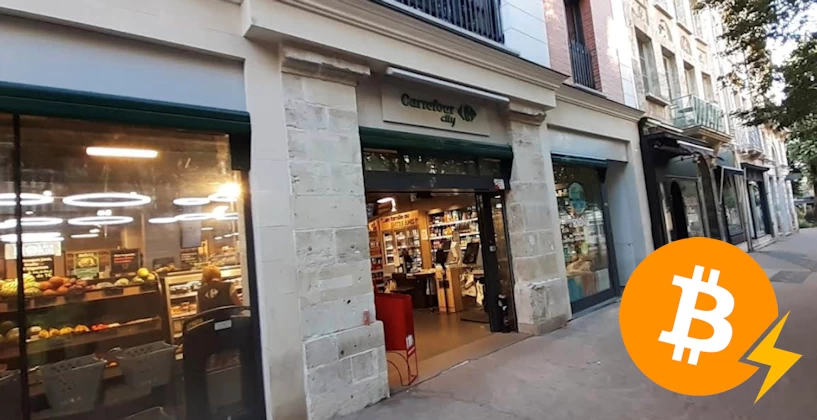 Rouen : Le Carrefour City de la Place des Carmes adopte Bitcoin