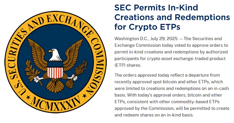 Les institutions pourront désormais échanger les ETF Bitcoin Spot contre de véritables bitcoins (et inversement)