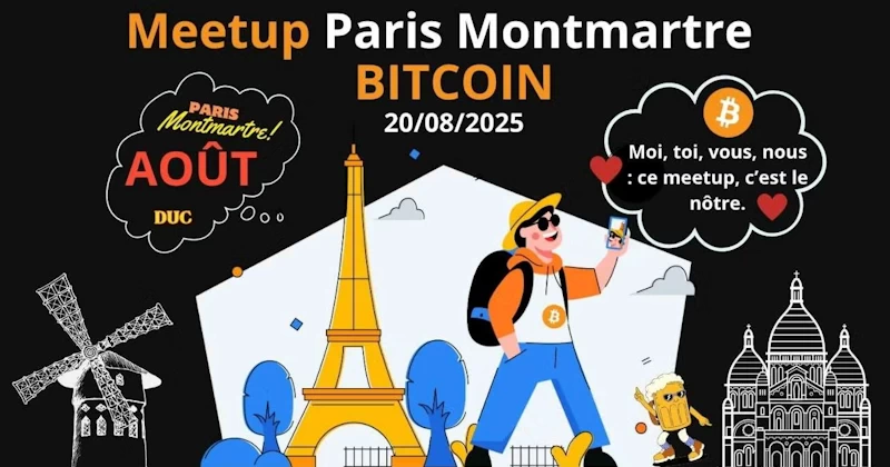 Paris : Bitcoin meetup à Montmartre