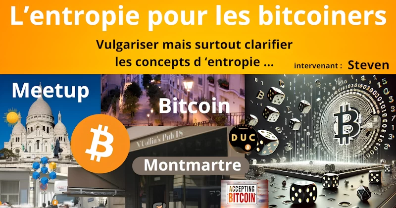 Bitcoin et entropie