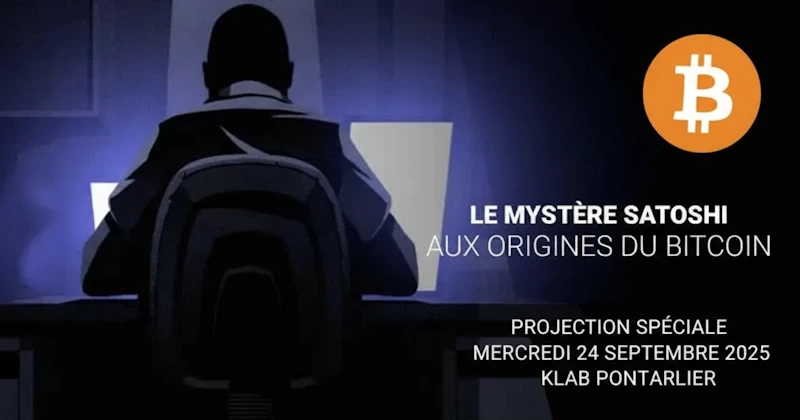 Pontarlier : Projection gratuite du film « Le Mystère Satoshi »