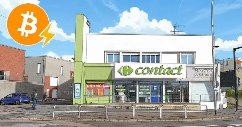 Le Havre : Le Carrefour Contact de la rue de l’Artois adopte Bitcoin