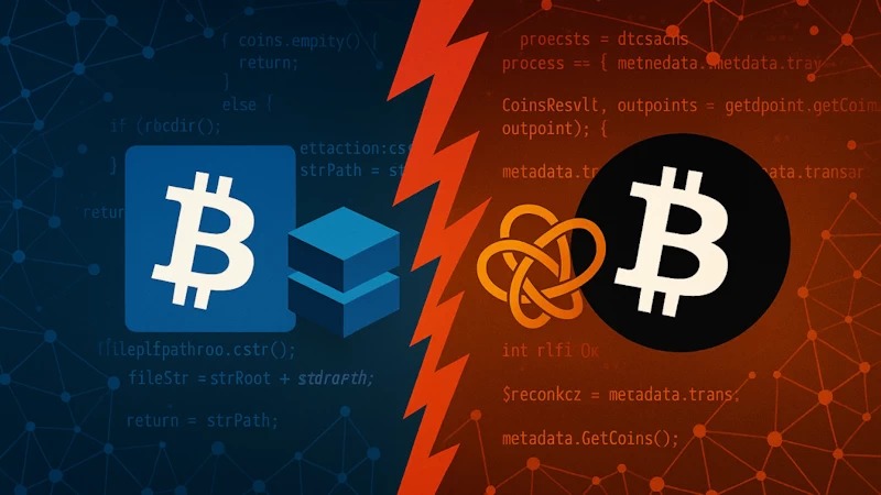 La Gouvernance Bitcoin : Core v30 vs Knots