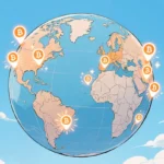 Une analyse spatiale de l’utilisation de Bitcoin comme moyen d’échange