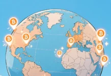 Une analyse spatiale de l’utilisation de Bitcoin comme moyen d’échange