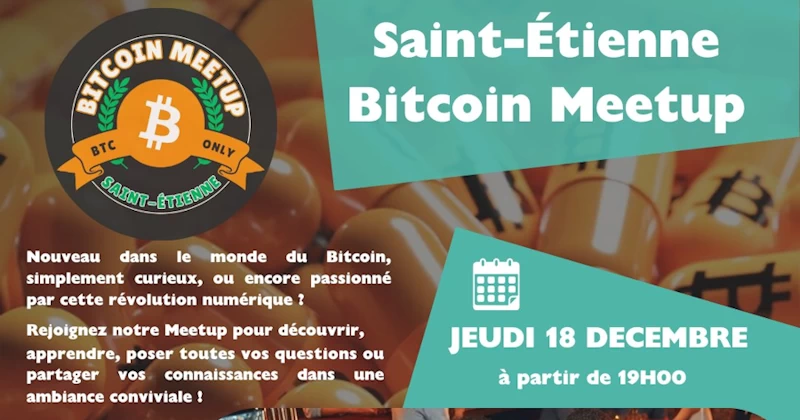 Bitcoin meetup à Saint-Étienne