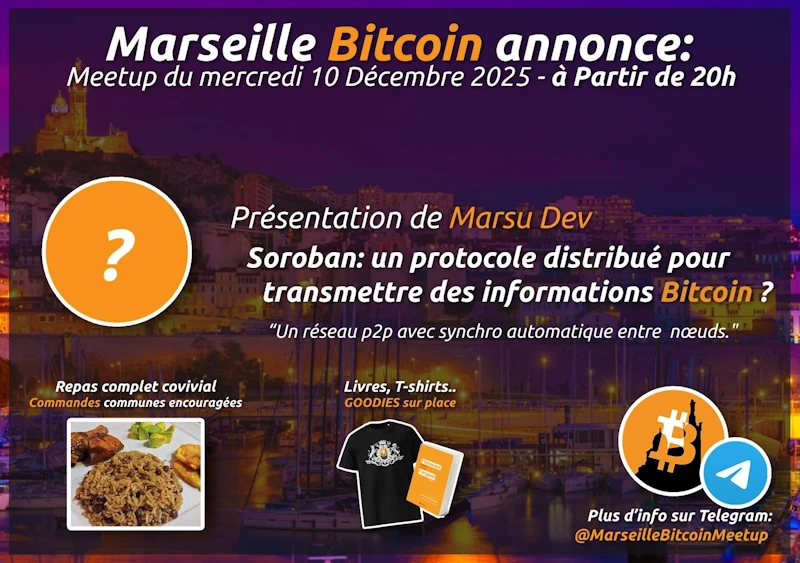 Bitcoin meetup à Marseille