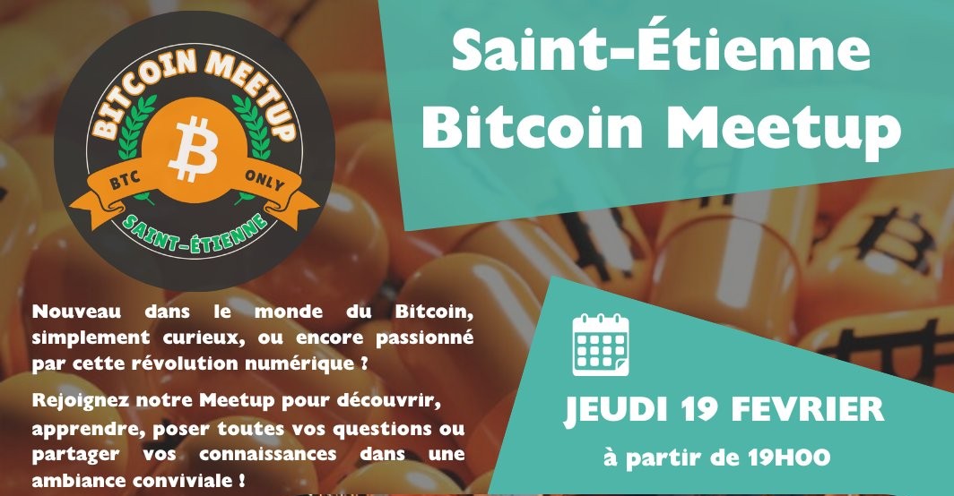 Bitcoin meetup à Saint-Étienne