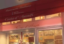 Costa d’Amalfi, restaurant gastronomique italien