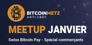Bitcoin meetup à Metz : Présentation de Swiss Bitcoin Pay
