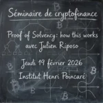 Séminaire de cryptofinance : Preuve de Solvabilité