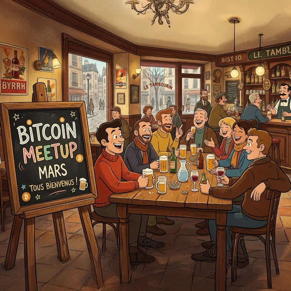 Bitcoin meetup - mars