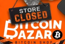Bitcoin Bazar ferme sa boutique physique