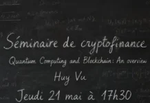 Séminaire de cryptofinance : Informatique quantique et cryptographie à clé publique