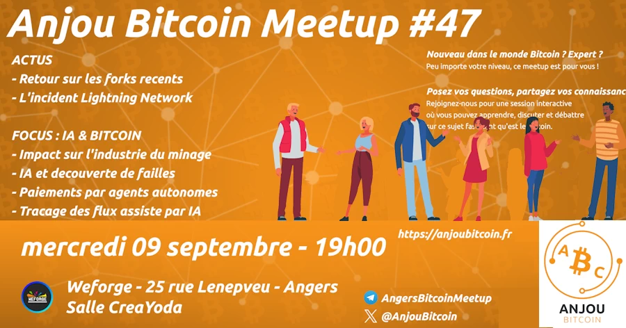 Bitcoin meetup à Angers