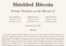 Shielded Bitcoin : une proposition pour des transactions privées sur Bitcoin