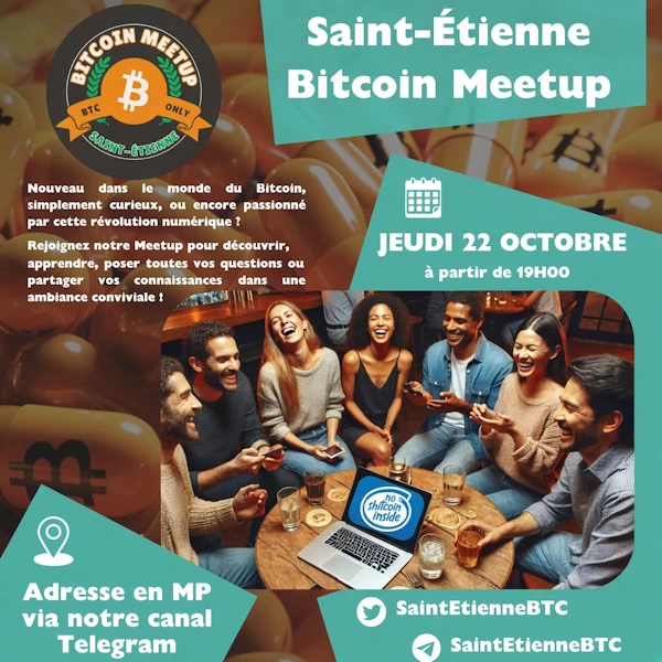Bitcoin Saint Etienne octobre 2026