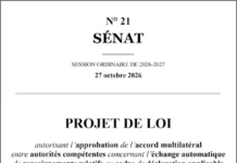 Le Sénat approuve un accord international d’échange de données sur les détenteurs d’actifs numériques